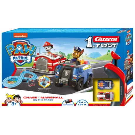 CARRERA Paw Patrol Chase & Marshall Racing circuit