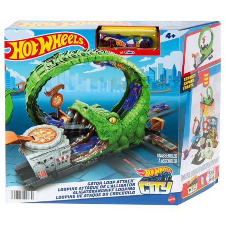 MATTEL Hot Wheels City Gator Loop Attack