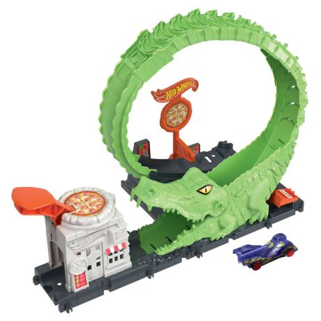 MATTEL Hot Wheels City Gator Loop Attack