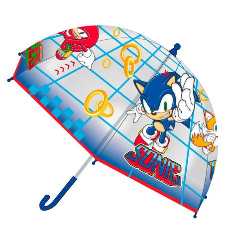 CERDÁ Sonic The Hedgehog manual bubble umbrella