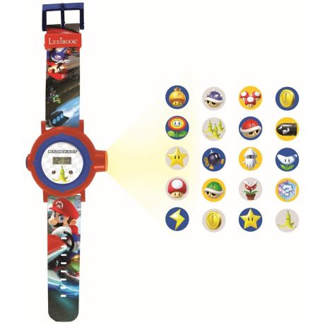 LEXIBOOK Super Mario Bros digital projector clock