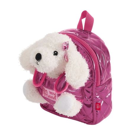 PERLETTI Backpack + plush Didi dog 27cm
