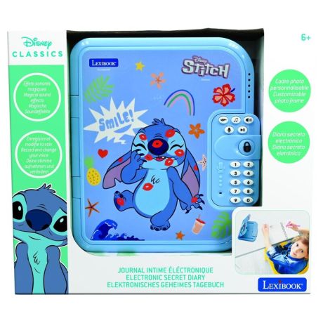 LEXIBOOK Disney Stitch secret electronic diary