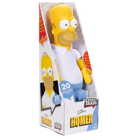 JAKKS PACIFIC English The Simpsons Shelf Talkers Homer plush toy 33cm