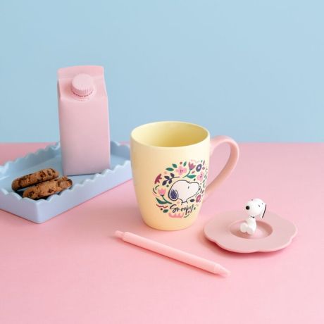 ERIK Snoopy premium mug with lid