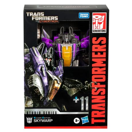 HASBRO Transformers Cybertron Studio Series Gamer Edition Skywarp figure 16,5cm