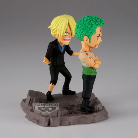 BANPRESTO One Piece Roronoa Zoro & Sanji figure. 8cm