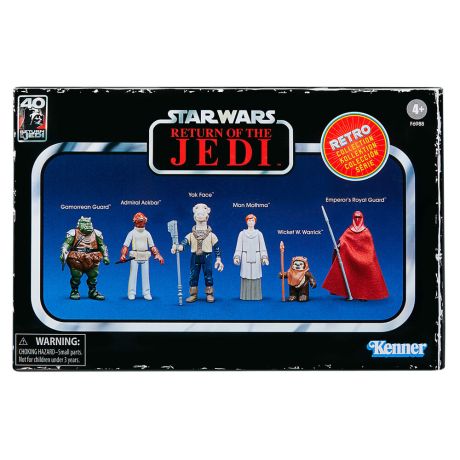 HASBRO Star Wars Return of the Jedi Retro Collection figure 9,5cm set 6 pack