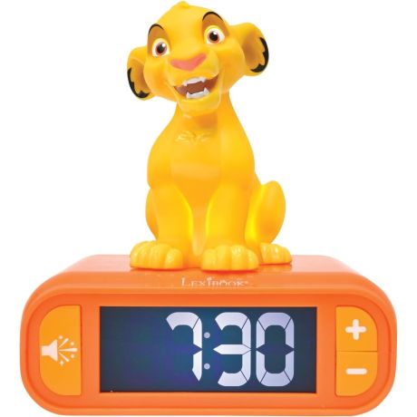 LEXIBOOK Disney The Lion King Digital alarm clock night light