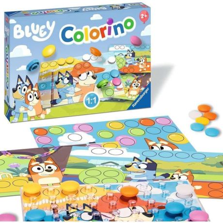 RAVENSBURGER Bluey Colorino game