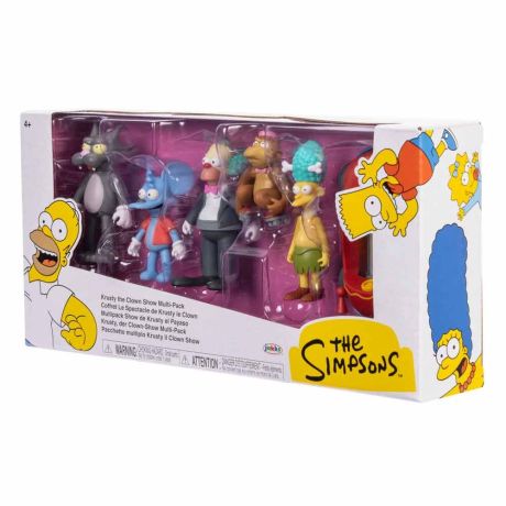 JAKKS PACIFIC The Simpsons pack 6 figures 7cm