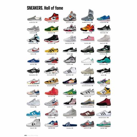 ERIK Sneakers Hall of Fame poster