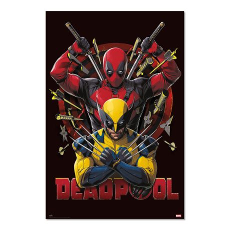 ERIK Marvel Deadpool & Wolverine poster