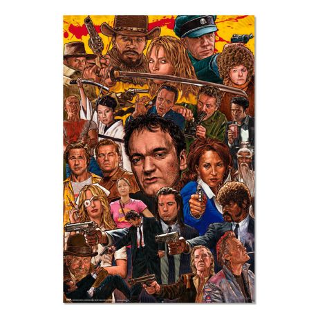 ERIK Quentin Tarantino films poster
