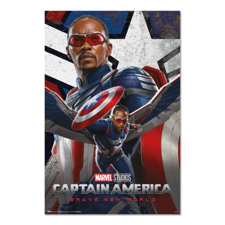 ERIK Marvel Captain America A New World poster