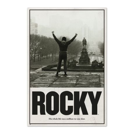 ERIK Rocky Balboa A Million To One Shot poster