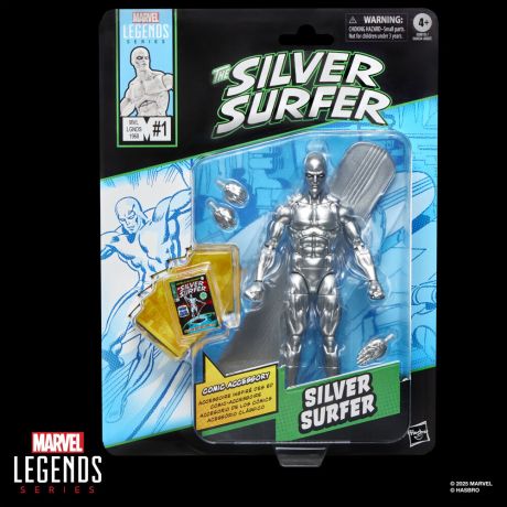 HASBRO Marvel Legends Series The Silver Surfer - Silver Surfer figure 15cm