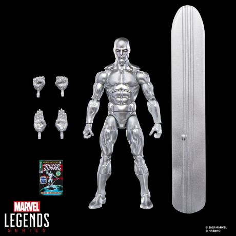 HASBRO Marvel Legends Series The Silver Surfer - Silver Surfer figure 15cm