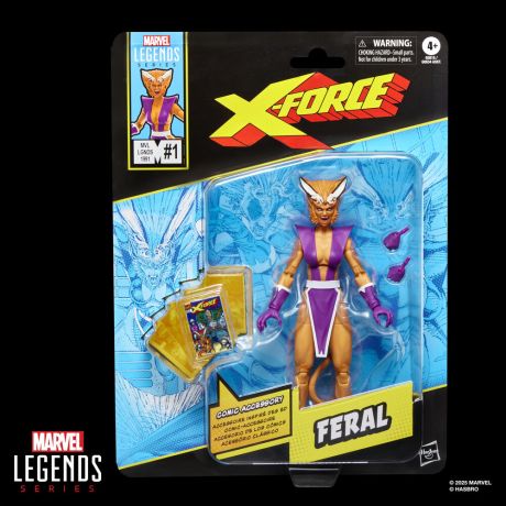 HASBRO Marvel Legends Series X-Force Feral figure 15cm