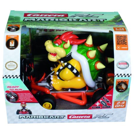 CARRERA Mario Kart Bowser Radio control car