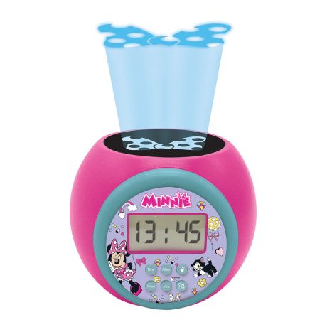 LEXIBOOK Disney Minnie Projector Alarm Clock