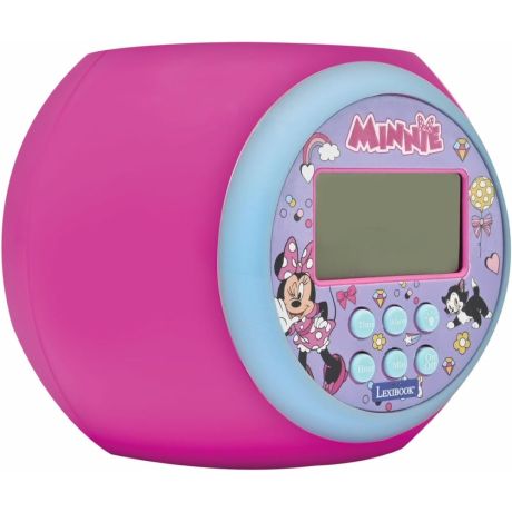 LEXIBOOK Disney Minnie Projector Alarm Clock