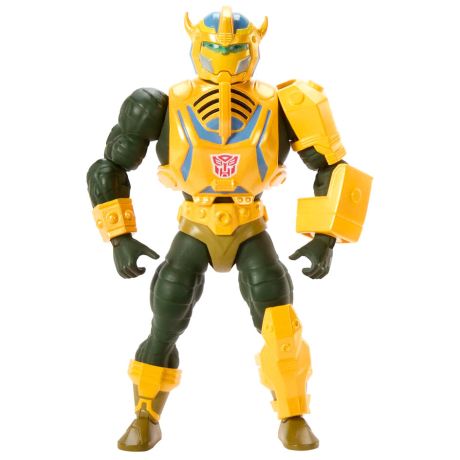 MATTEL Masters of the Universe x Transformers Bumblebee Armor Man-At-Arms figure 14cm