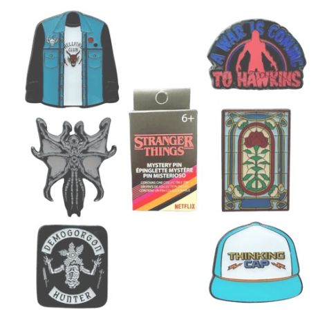 LOUNGEFLY Loungefly Stranger Things Mystery Blind Box Enamel Pin assorted