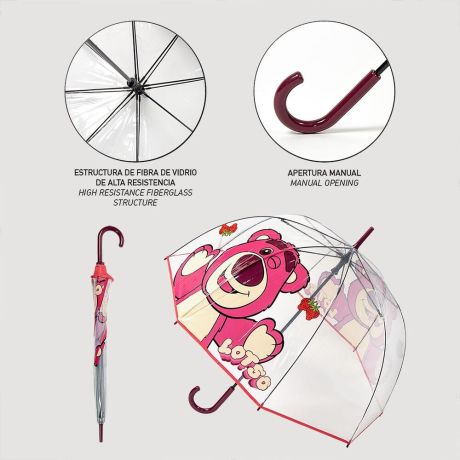 CERDÁ Disney Toy Story Lotso manual umbrella 60cm