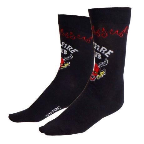 CERDÁ Stranger Things Hellfire Club adult socks