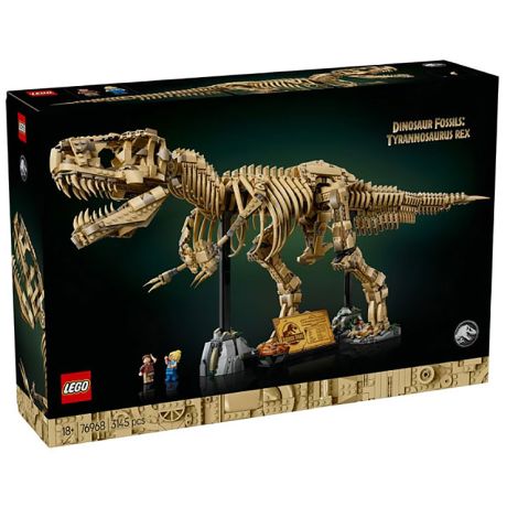 76968 Jurassic World Fossili di Dinosauro Tirannosauro RARE