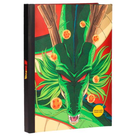 SD TOYS Dragon Ball Shenron A5 notebook with lights