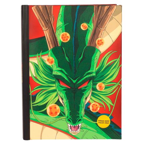 SD TOYS Dragon Ball Shenron A5 notebook with lights