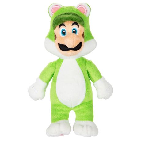 JAKKS PACIFIC Nintendo Super Mario Luigi Cat plush toy