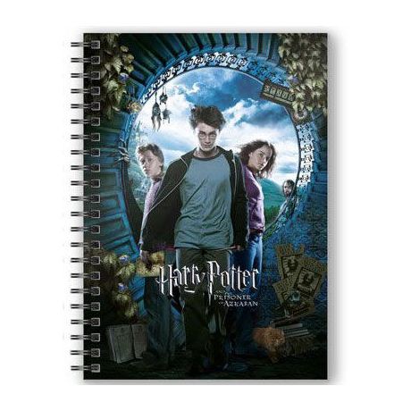 SD TOYS Harry Potter and the Prisioner of Azkaban A5 3D notebook