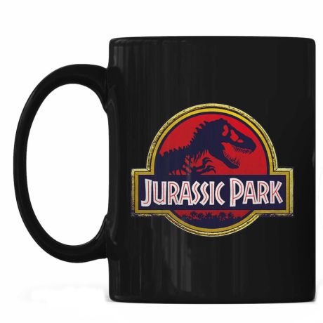 SD TOYS Jurassic Park logo mug