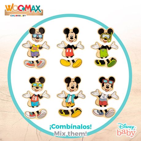 WOOMAX Disney Mickey wooden puzzle