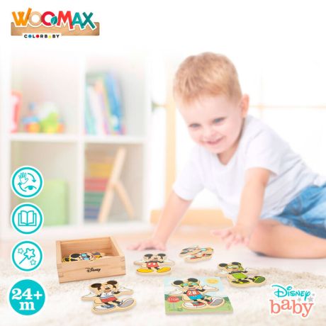WOOMAX Disney Mickey wooden puzzle