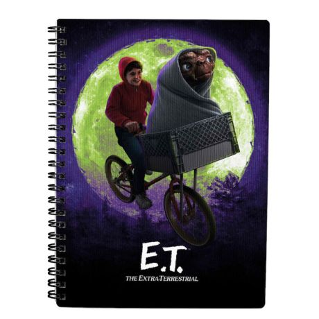 SD TOYS E.T. The Extra-Terrestrial Elliot 3D notebook