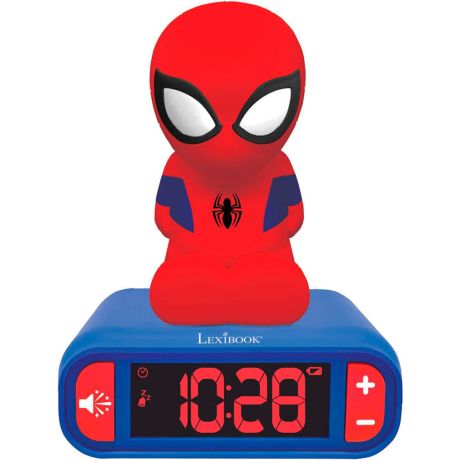 LEXIBOOK Marvel Spiderman Digital 3D alarm clock