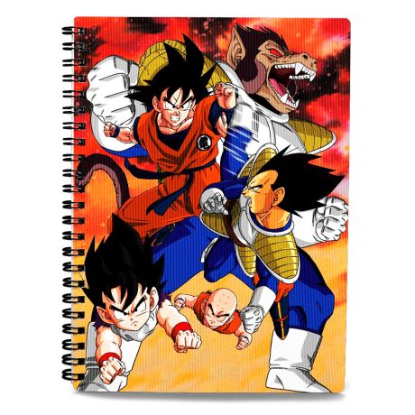 SD TOYS Dragon Ball Z Goku vs Vegeta A2 notebook