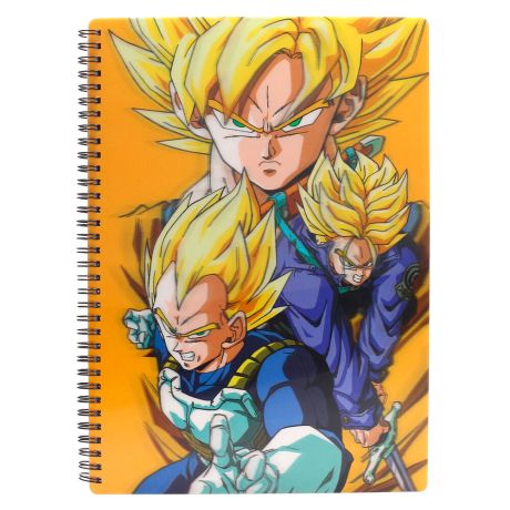 SD TOYS Dragon Ball Z Saiyans A4 notebook