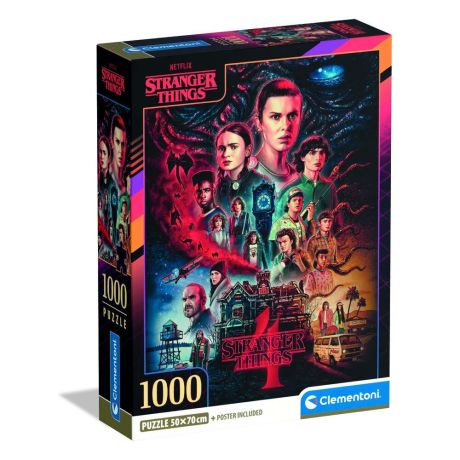 CLEMENTONI Stranger Things puzzle 1000pcs