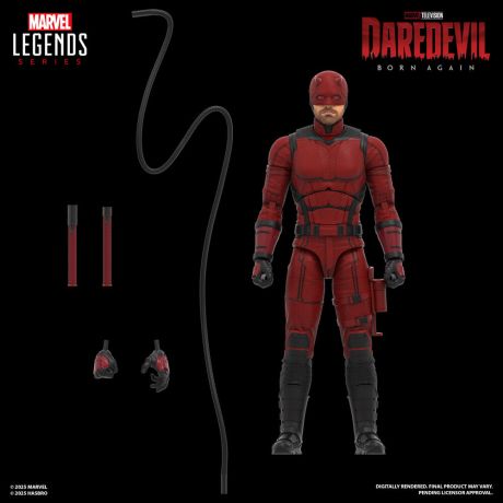 HASBRO Marvel Legends Daredevil Born Again Daredevil figure 15cm