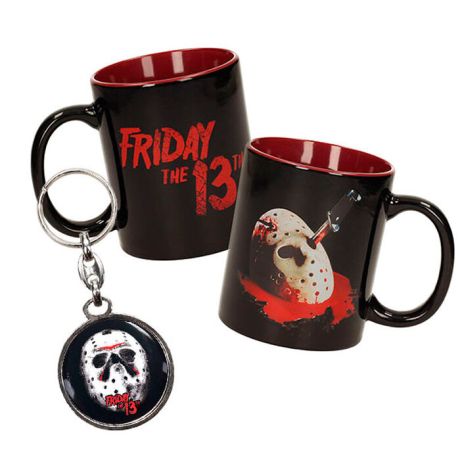 SD TOYS Friday the 13th Mug + Metal keychain