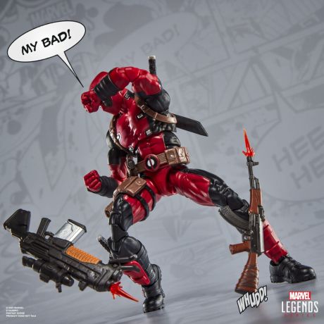 HASBRO Marvel Legends Maximun Series Deadpool figure 15cm