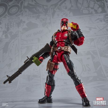 HASBRO Marvel Legends Maximun Series Deadpool figure 15cm