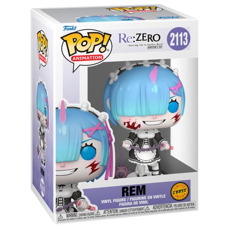 FUNKO POP figure Re:Zero Starting Life in Another World Rem 5 + 1 Chase