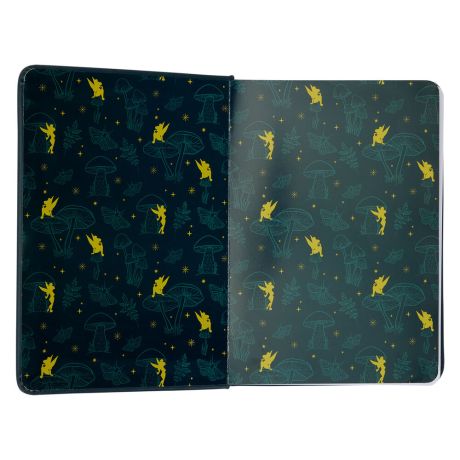 LOUNGEFLY Loungefly Disney Peter Pan Tinker Bell Holiday notebook