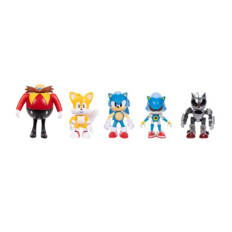 JAKKS PACIFIC Sonic The Hedgehog pack 5 figures 6cm